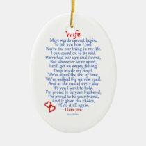Wife Love ornaments