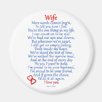 Wife Love magnets