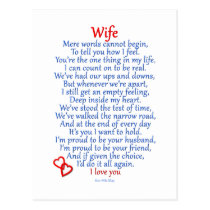 Wife Love postcards