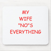 WIFE MOUSE PAD