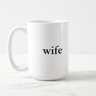 Wife Mug zazzle_mug