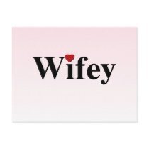 Wife postcards