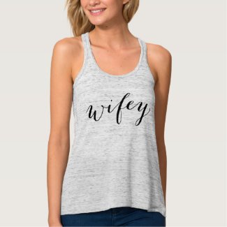 Wifey Shirt | Black Script Style