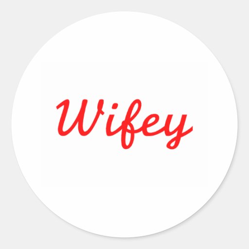 Wifey Sticker