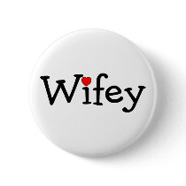Wifey with Red Heart Button