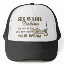 Wiggle Your Worm Mesh Hats