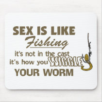 Wiggle Your Worm Mouse Pad