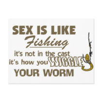 Wiggle Your Worm Postcards