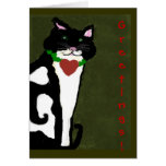 Wigglebottom Cat Card