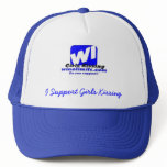 wigknewlogoblue, I Support Girls K... - Customized hats
