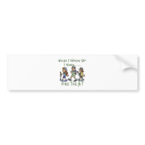 WIGU Hike A-T Bumper Sticker