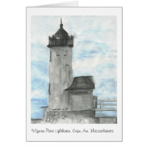 Wigwam Point Lighthouse Greeting Cards