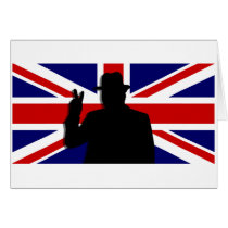 Wiinston Churchill British bulldog cards by Funkart Wiinston Churchill British bulldog cards