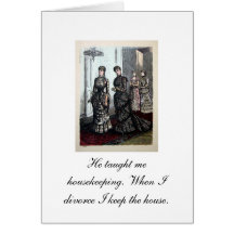Wiity & wise Victorian card