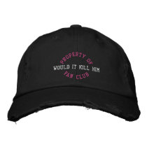 WIKH Exclusive Embroidery Hat embroidered hats by WouldItKillHim WIKH Exclusive Embroidery Hat embroidered hats