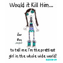 WIKH Ser#01 Kill me with Compliments t-shirts by WouldItKillHim WIKH Ser#01 Kill me with Compliments t-shirts