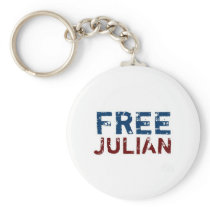 WikiLeaks - Julian Assange Keychains