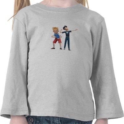 Wilber and Lewis Disney t-shirts