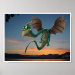 Wilbur the Dragon Print