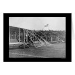 Wilbur Wright at Airplane Race 1909 Greeting Card