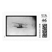 Wilbur Wright in Flight 1909 Stamp