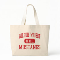 Wilbur Wright - Mustangs - Middle - Munster bags by customteamsportswear Wilbur Wright - Mustangs - Middle - Munster bags