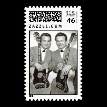 Wilburn Brothers Postage Stamp stamps