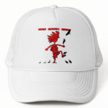 Wild About Birds Red Design Mesh Hat