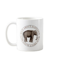 Wild About Elephants Mug