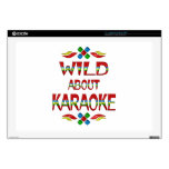 Wild About Karaoke 17" Laptop Decal