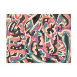 "Wild" Abstract Post Cards