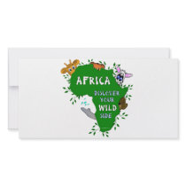 Wild Africa Photo Card