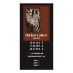 Wild animal business cards - customize photo cards