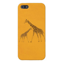 Wild Animal Giraffe Picture iPhone 5 Cover