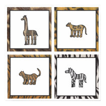 Wild Animal Poster posters