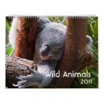 Wild Animals 2011 Calendar style=border:0;