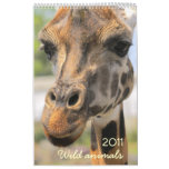 Wild animals 2011 calendars
