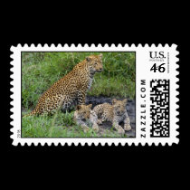 wild animals 87 postage by MickeyElvis wild animals 87 postage