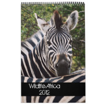 Wild animals Africa wildlife 2012 Calendar