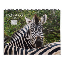 Wild animals Africa wildlife 2012 Calendars