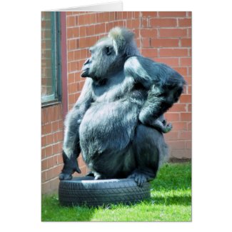 WILD ANIMALS UK card