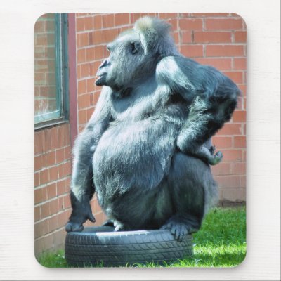WILD ANIMALS UK MOUSE PADS by thewildside