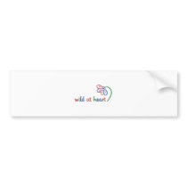 Wild at Heart Bumper Sticker