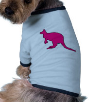 Wild Australian Kangaroo Marsupial Roo Silhouette pet clothing by inquester Wild Australian Kangaroo Marsupial Roo Silhouette pet clothing