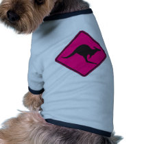 Wild Australian Kangaroo Marsupial Roo Silhouette pet clothing by inquester Wild Australian Kangaroo Marsupial Roo Silhouette pet clothing