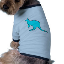 Wild Australian Kangaroo Marsupial Roo Silhouette pet clothing by inquester Wild Australian Kangaroo Marsupial Roo Silhouette pet clothing