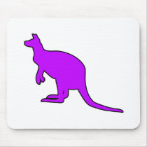 Wild Australian Kangaroo Marsupial Roo Silhouette mousepads by inquester Wild Australian Kangaroo Marsupial Roo Silhouette mousepads