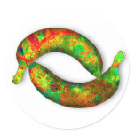 WILD BANANAS stickers