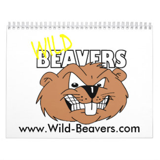 Beaver Calendars Zazzle