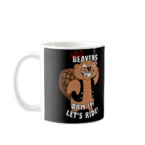 Wild Beavers Coffee Mug mugs